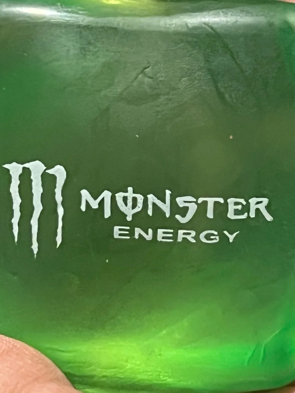 Monster Energy Nice Cube NeeDoh Stress Toy - Green